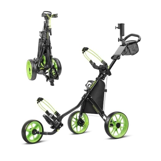 Lightweight 3 Wheel Golf Push Cart