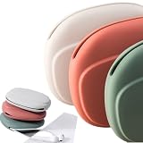 Dmykluc 3 Pcs Silicone Earbud Case - Earphone Storage Organizer for Earpieces SD Card Camera Chips Travel Use