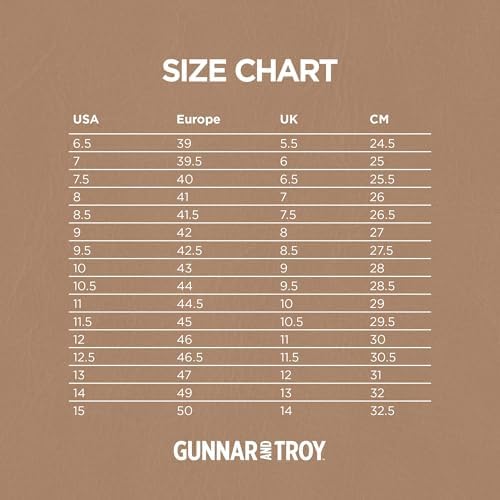 Image of Gunnar and Troy Sentinel Mens Oxford Dress Shoes, Multi-Colors & Sizes | Men's Wingtip Oxford Dress Shoes, Soft Leather Classic Lace-Up Modern Shoes