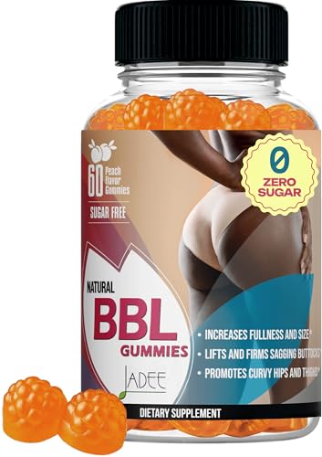 BBL Gummies Booty & HIPS Weight Gainer for Women - Unique Blend for Curves Enhancement & Butt Growth...