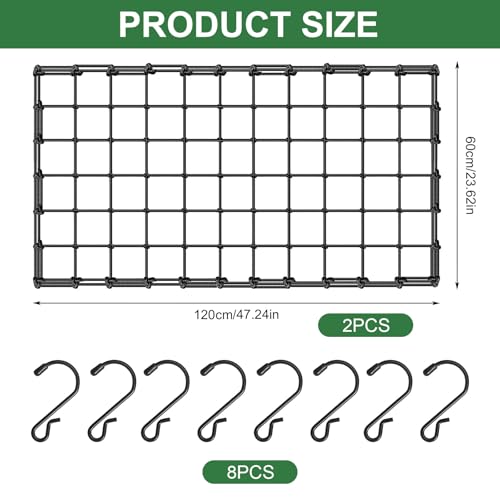 Elastisches Netz SCROG/Netz für besseres Pflanzenwachstum (120 x 120 cm) 2 Elastisches Netz SCROG/Netz für besseres Pflanzenwachstum (120 x 120 cm) – Bild 2