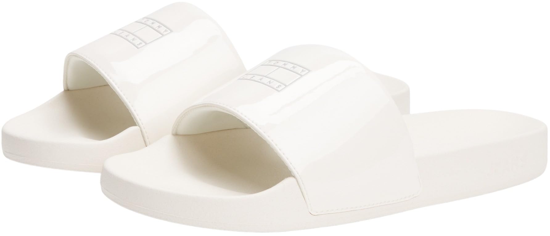Tommy Jeans Kobiety Flag Pool Slide Patent En0en02901Slajdy
