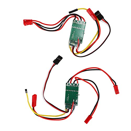 ESC brossé RC Keenso bidirectionnel pour moteur 130 180 de bateau et réservoir