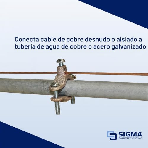 Abrazadera para varilla de tierra 10 Imagen adicional