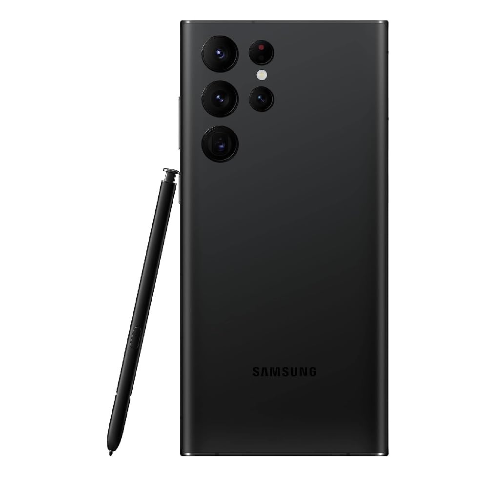 SAMSUNG Galaxy S22 Ultra 5G 128GB, Phantom Black