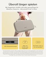 Belkin Gaming Tasche Pro für Nintendo Switch 2, 10K Powerbank – Sandfarben – Ansicht 4