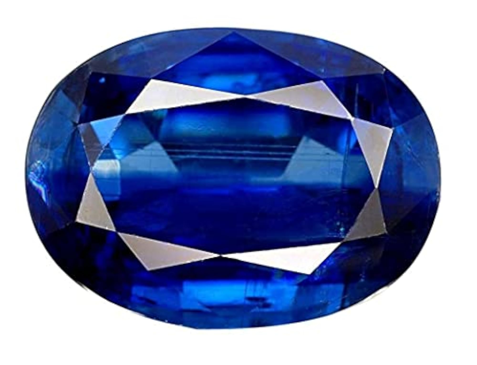 Certified Blue Sapphire Nilam Stone, 8.25 Ratti Gemstone