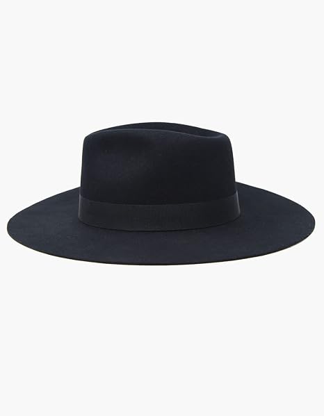 WYETH Wide Brim Black Rancher Hat 