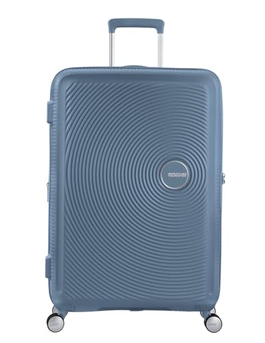 American Tourister Mala de Viagem Curio Azul Grande Expansível