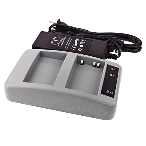 Battery Charger Compatible with PENTAX GPS RTK PN 10002 (with US Plug Adapter)