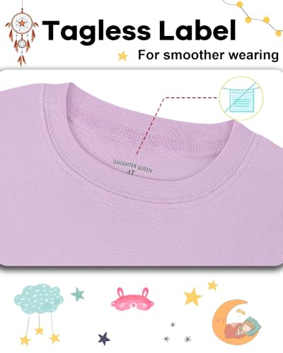 Image of DAUGHTER QUEEN Boys & Girls 100% Cotton Halloween & Christmas PJS 18M-12Y