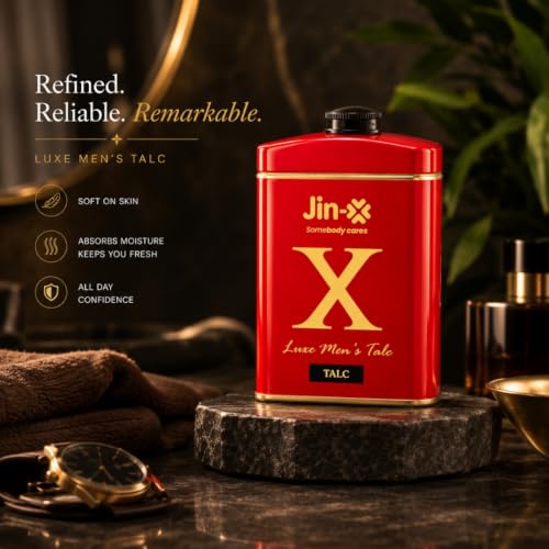 Image of X Talc Body Talcum Powder 100g | Talcum Powder for Men & Women | Fine Body Powder with Refreshing Fragrance | Daily Personal Care | Tin Pack | Made in India