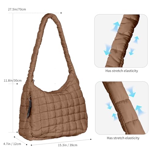 Image of Women's Quilted Puffer Tote Bag
