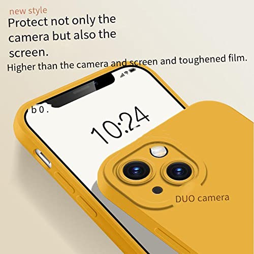 Coque en silicone liquide violette pour iPhone 14 13 12 11 antichoc