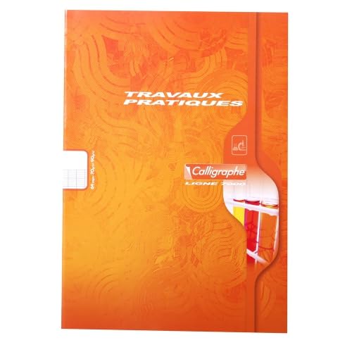 Lot de 15 Cahier Travaux Pratiques Ligne 7000 210x297, 64p./32 feuilles 70 g/m² / 90 g/m² piquées, Séyès/uni