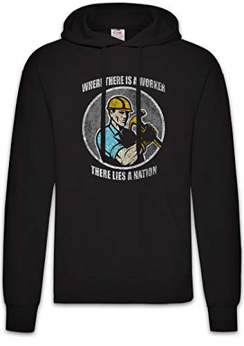 Hoodie Urban Backwoods Where There is A Worker idéal pour le week-end