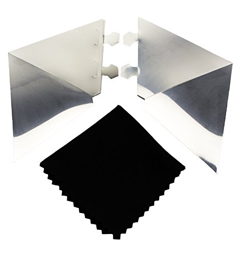 Vizap® 2er-Set 3D Smartphone Hologramm Folie/Projektor Pyramide mit einzigartigen 3D Effekten inkl. kostenlosem Reinigungstuch – Bild 3