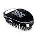 Torino Pro Wave brush by Brush King #480 - (updated) Hard Curve Palm Wave Brush with Reinforced Boar & Nylon Bristles - Great for Wolfing- Great 360 waves curve brush