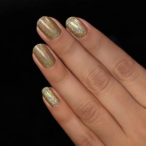 Image of ILNP Happy Thoughts - Field Green Holographic Nail Polish