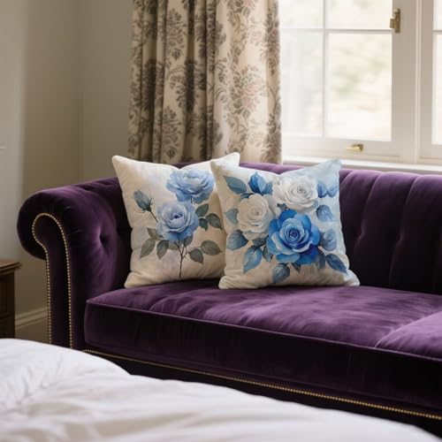 Housse de coussin 45x45 lavable et imperméable pour canapé de jardin - 5