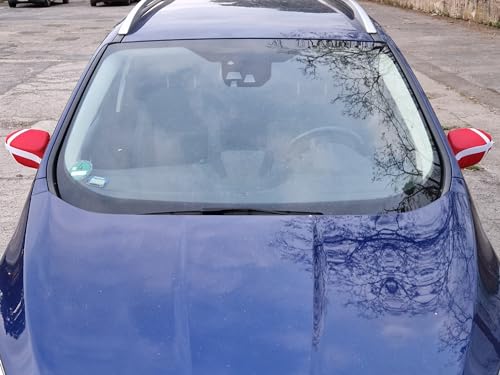 Spiegelflagge/Spiegelfahne KURDISTAN 1 Paar, Auto/PKW Rückspiegel/Autospiegel Fahne/Flagge/Überzug