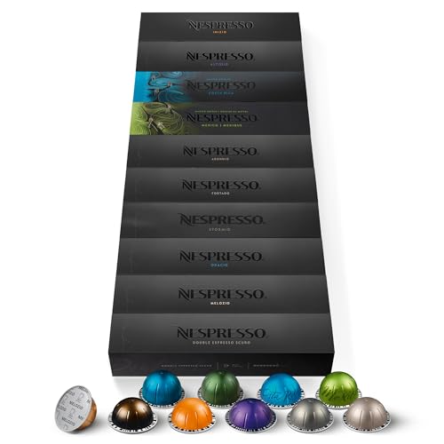 NESPRESSO VERTUO Kaffee Top-Auswahl 100 Kaffeekapseln