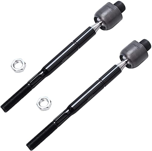 Image of Detroit Axle - Front Upper Control Arms, Inner Outer Tie Rods Replacement for 2003-2009 Toyota 4Runner - [2007-2009 FJ Cruiser] - 2003-2009 Lexus GX470-8pc Set