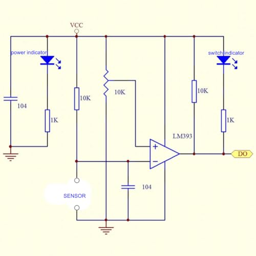 image for Haldzemo SW-420 Normally Close Vibration Sensor Vibration Switch Alarm