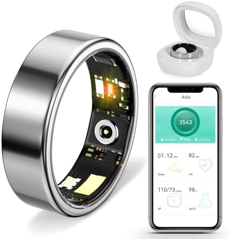 Smart Health Ring Fitness Tracker - Schlaf & Aktivität Tracking Wasserdicht Für IOS Android