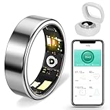 Anillo inteligente rastreador de fitness para hombres y mujeres - Salud, sueño, frecuencia cardíaca, pasos, oxígeno en...
