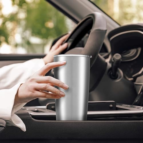20 oz Tumbler with Lid Stainless Steel Insulated Tumblers Bulk Cups Mug by Orebigo - Used condition - Image 5