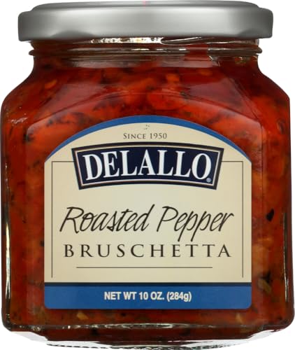 De Lallo Pepper Roasted Bruschetta 18x 10 Oz