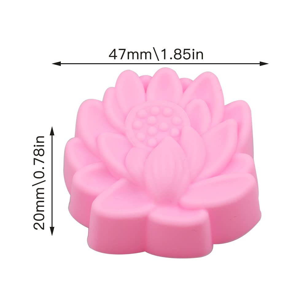 Moules à Muffins En Silicone Honatrv - 32 Pièces Multicolores Antiadhésives Pour Pâtisserie Maison