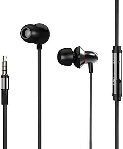 DIVOIX DV110 In-Ear Headphone Earbuds Lightweight Earphones with Microphone-Grey