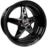 Race Star - 92 Drag Star 17x11 5x115bc 6.0bs Bracket Racer Gloss Black (92-711452B)