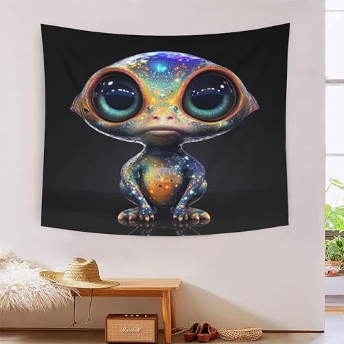 Tapisserie Aliens 3D de 180x230 cm pour décoration murale grand format