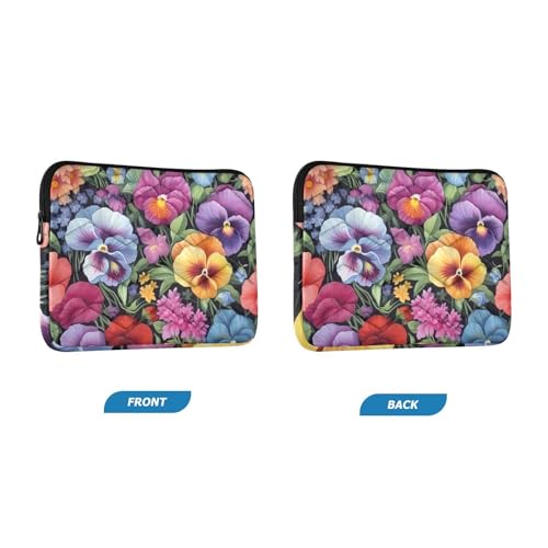 Funda para portátil 13-14 pulgadas con diseño acuarela miniatura 2