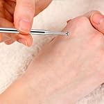 Acupuncture Pens, Reflexology Tools for Face Body Muscle Relax Trigger Point Massage Fascia Tool, Pressure Release for Feet Legs Arms Shoulders Neck Back - Stainless Steel - Image 4