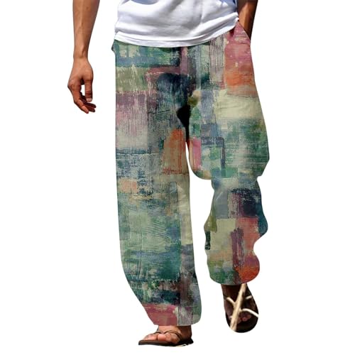 Pantalon de plage homme léger en lin pour rester frais en été