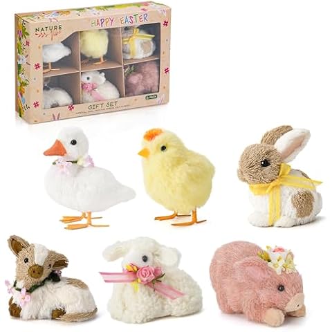 Nature Vibe Set of 6 Easter Animals Cover