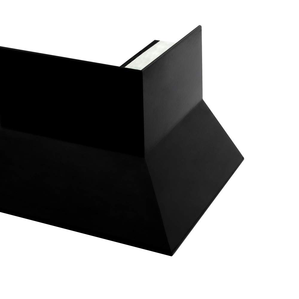 Alu L-Profil Balkon Terrasse abtropf Fliesenschiene Profil Schiene L300cm 10mm schwarz