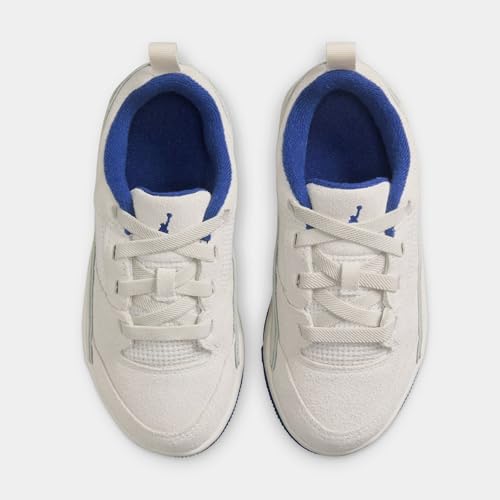 Nike Flight Court Preschool Basketball Shoes (Beige/Blue/Red)2