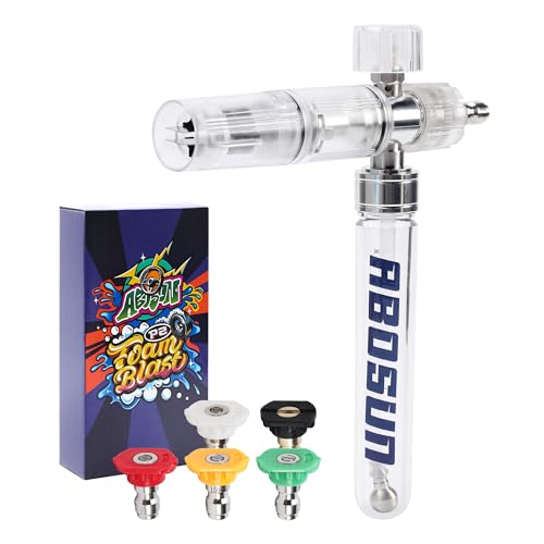 ABOSUN �t�H�[���L���m���v�� �������@�p ����X�m�[�t�H�[���X�v���[ �m�Y����[5�t�� 1/4�C���` �N�C�b�N�ڑ� �����X�[�W�[�E�H�b�V���p (�z���C�g)