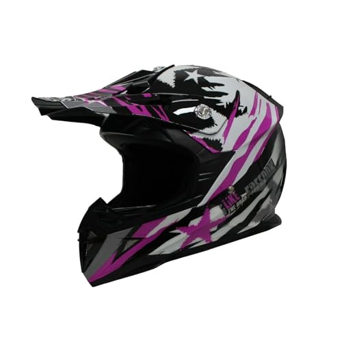 Dirt Bike MX Helmets - Motocross Dirt bikes Offroad Full Face Motorcycle Helmets, Dirt Bike Helmets for Kids - Youth Medium