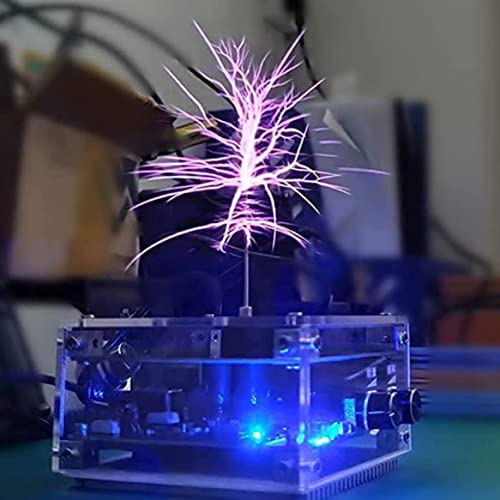 Musik Tesla Coil, Blueteeth Wireless Transmission Music Coil mit Long Bogen, 10 cm -Plattenform -Musik -Spulen -Experiment -Modell für Home School Music Educational Science Use Cover