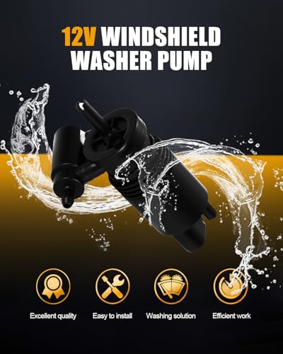 Image of ROADFAR Windshield Washer Pump Compatible with 2007-2009 For Chrysler For Aspen Replace 05179153AC