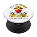 Sono Into Fitness Patatine Fritte In Mia Bocca Cibo Cibo Meme PopSockets PopGrip Intercambiabile