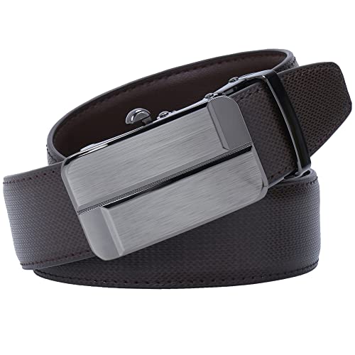 Image of Labnoft Men's PU Leather Auto Lock Belt