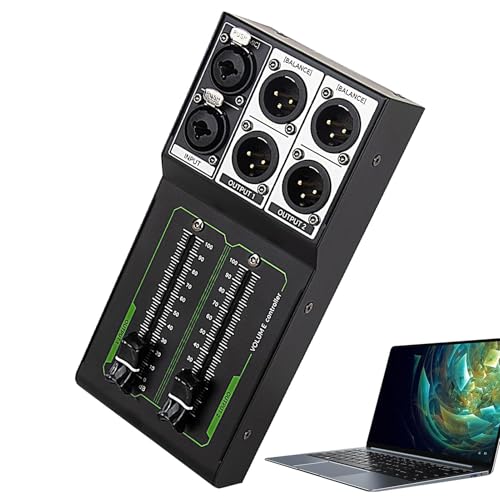 Contrôleur de volume passif avec fader 70mm pour monitoring studio
