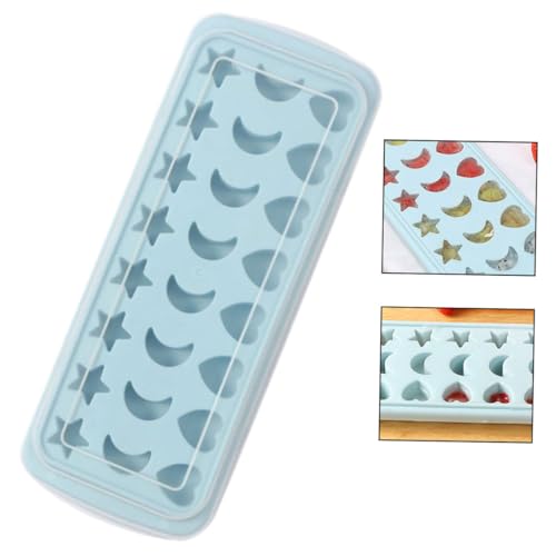 Molde para cubitos de hielo 24 cavidades silicona miniatura 7